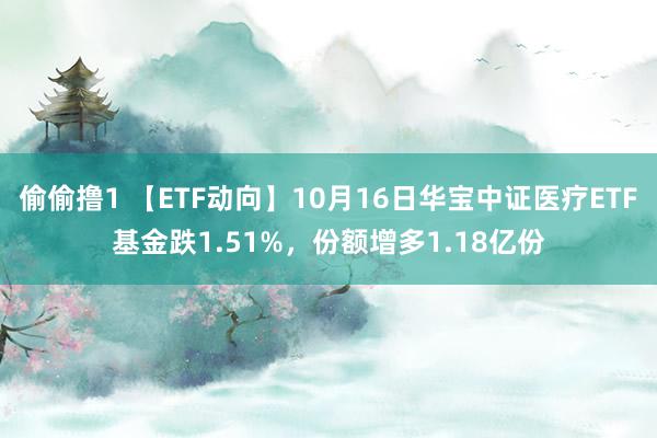 偷偷撸1 【ETF动向】10月16日华宝中证医疗ETF基金跌1.51%，份额增多1.18亿份