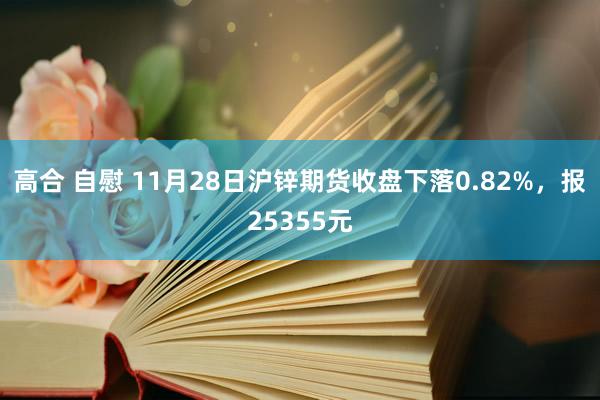 高合 自慰 11月28日沪锌期货收盘下落0.82%，报25355元