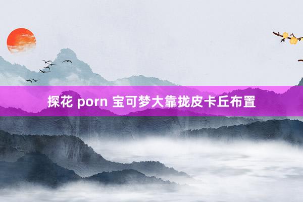 探花 porn 宝可梦大靠拢皮卡丘布置