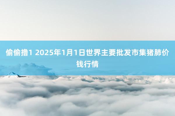 偷偷撸1 2025年1月1日世界主要批发市集猪肺价钱行情